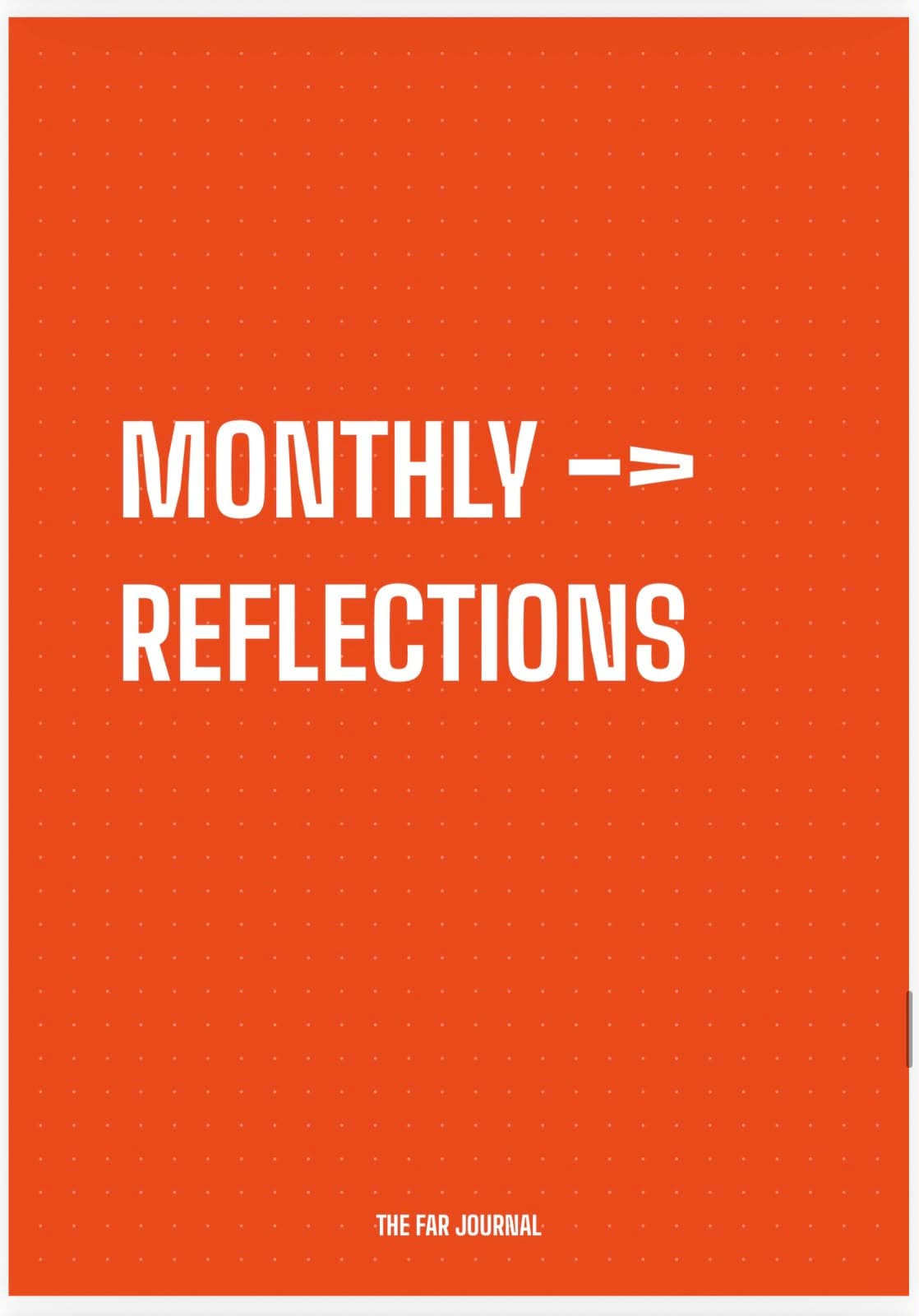Monthly Reflections